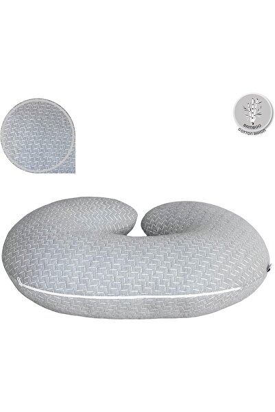 The Moon Brand Bamboo Moms Feeding Pillow - Ultimate Breastfeeding Support and Comfort for Mom and babys
