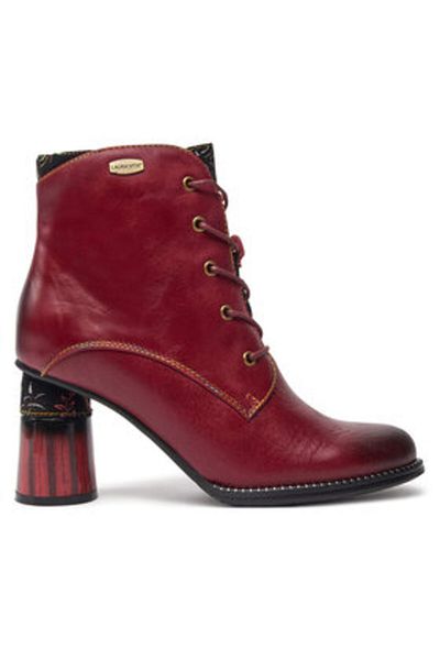 LAURA VITA women's ankle boots GUCSTOO 41 red