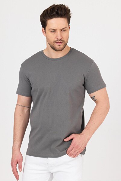 yakamor Μπλουζάκι Unisex Ribana Compact από χτενισμένο βαμβάκι με λαιμόκοψη