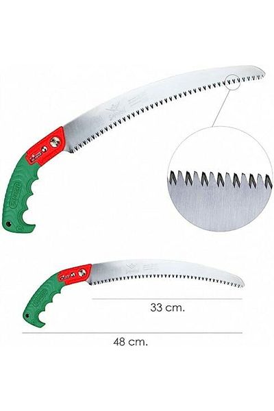Egardenkart Samurai Ichiban Curved Pruning Saw with Scabbard, 13 Inch Size