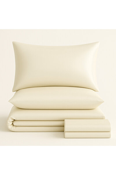 Pazar Home Bedding James Bamboo Luxury Bedspread 8 Pieces King Size - Bazaar Home with Movable Filling 260*240+5 cm for Two People