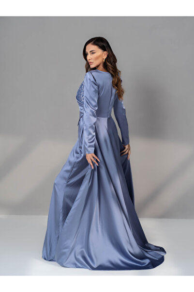 Marvella By Rasha فستان لامع من الترتر