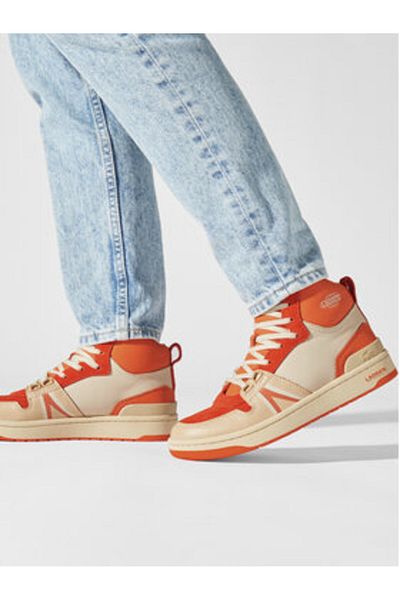 Lacoste women's sneakers 746SFA0027 orange
