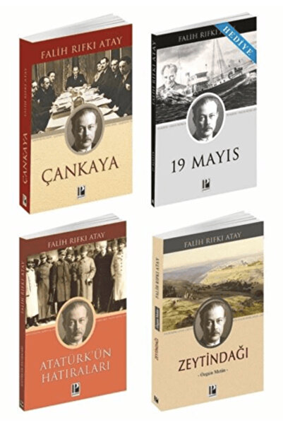 Pozitif Yayınları Zeytindağı - Çankaya Atatürk'ün Hatıraları Seti - 4 Kitap Takım (19 Mayıs Kitabı Hediyeli)
