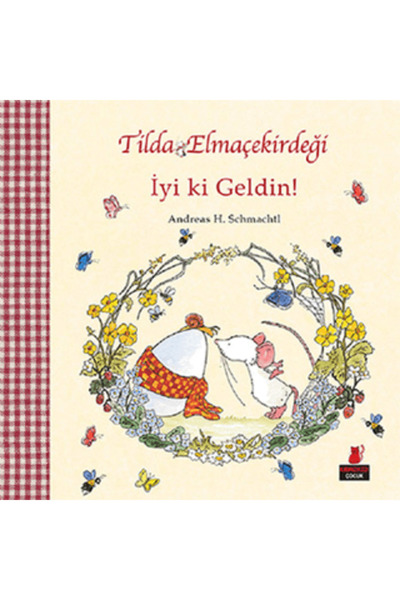 Kırmızı Kedi Çocuk Tilda Elmaçekirdeği - İyi ki Geldin!