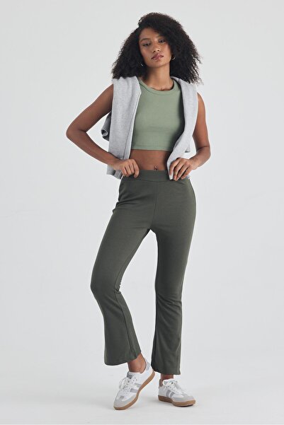 yakamor Γυναικείο Ατσάλινο ελαστικό ύφασμα Πλαϊνό άνοιγμα καμπάνα Κάτω