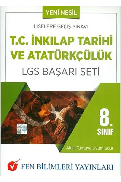 Fen Bilimleri Yayınları 8. Sınıf T. C. İnkılap Tarihi ve Atatürkçülük LGS Baş...