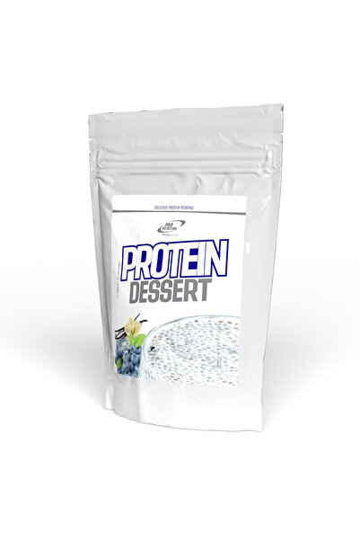 Pro Nutrition Budincă proteică delicioasă, Protein Dessert, Vanilie și afine, 350g