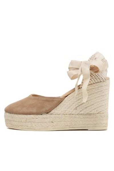 Manebi women's espadrilles WEDGE ESPADRILLES W 1.9 brown