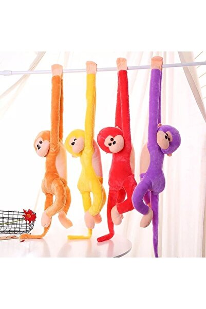 charisa Elleri Yapışan Oyun Ve Uyku Arkadaşı Peluş Maymun Oyuncak Sarılan Maymun