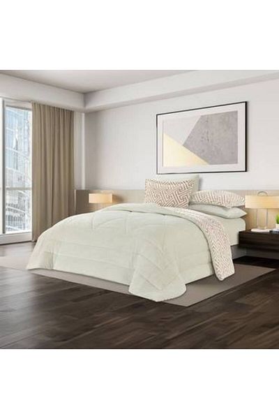 Canon Canon Plain Velvet Duvet, Double, 6 Pieces - Fixed Filling