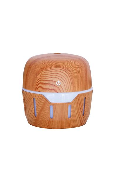 MACVI Umidificator de Aer Ultrasonic Macvi® cu Difuzor de Aroma si Iluminare LED RGB, Bej