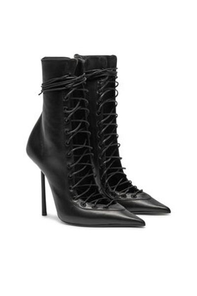 LE SILLA ghete de damă până la gleznă 4249B100MBPPNEM negre