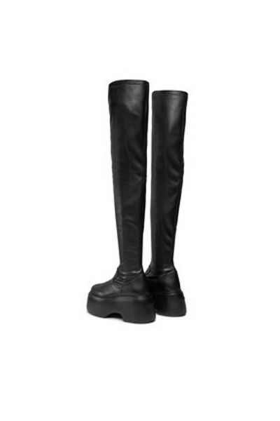 LE SILLA cizme de mușchetar pentru femei 6451A020M1PPFAK001 negre