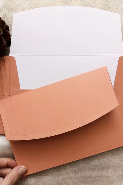 Dekorden 14X20 cm Thick Invitation Envelope - 100 Pcs