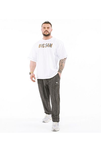 Big Sam تي شيرت قطن أبيض 2794