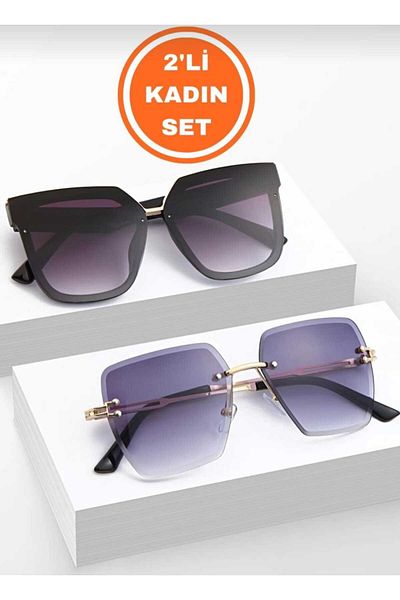 LUPİX Women's Sunglasses Set of 2