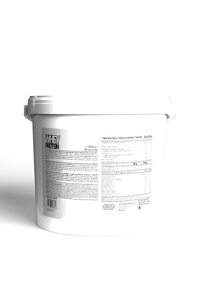Pro Nutrition Whey Protein Concentrate, Whey Protein Chocolate 4000g