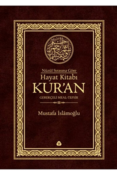 Düşün Yayıncılık Hayat Kitabı Kur’an Nüzul Sırasına Göre / Hafız Boy (Ciltli)