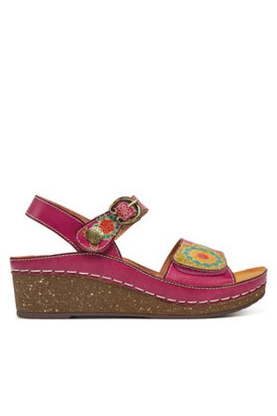 LAURA VITA women's sandals FACSCINEO 0122 colorful