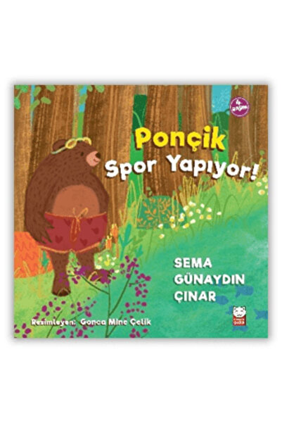 Kırmızı Kedi Çocuk Ponçik Spor Yapıyor