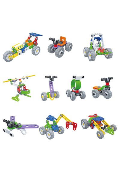 Roy Toy Roytoy Disassemble Tools - 10in1 Set (120 Pieces)