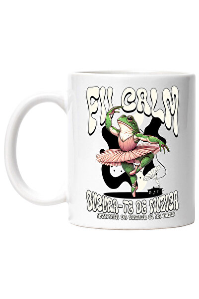 StoryGift Romania Cana broasca balerina fii calm si bucura-te de muzica, dans...