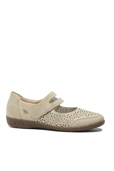 Rieker Comfortable Casual Shoes Beige Rieker 47675-60