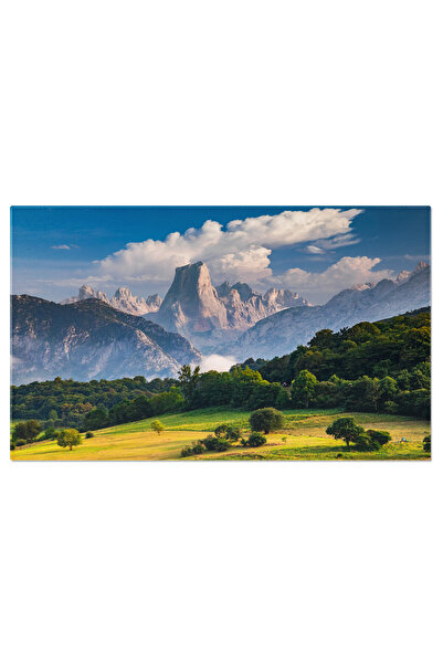 StoryGift Romania Tablou Canvas: Ochiul De Sus La Un Peisaj De Vara In Asturi...