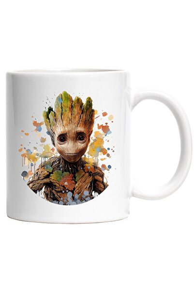 StoryGift Romania Cana Cu Groot, Personaj, Marvel, Frunze, Toamna, Pete De Vo...