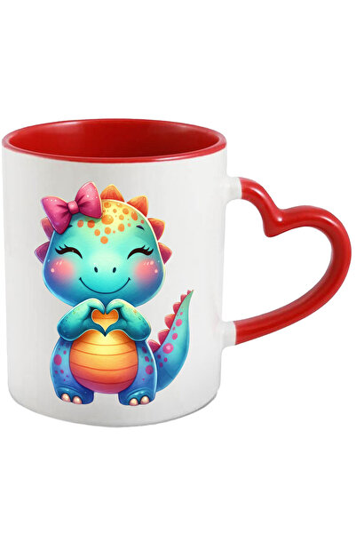 StoryGift Romania Cana cu un pui de dinozaur fericit | ilustratie | forma de ...