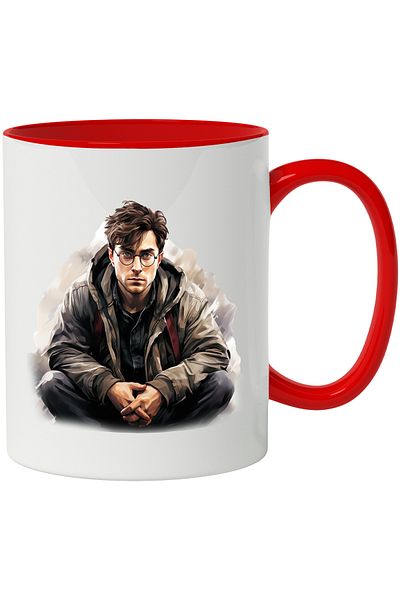 StoryGift Romania Harry Potter Mug, Fictional Character, Movie Lovers, Multicolor 330 ml, Sky, With,STG
