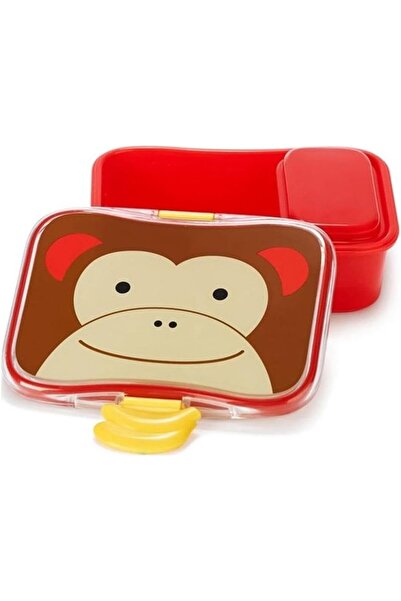 Skip Hop طقم غداء حديقة الحيوان - 4 قطع - قرد (متعدد الألوان)