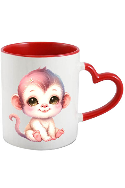 StoryGift Romania Cana cu o maimutica fericita | copilarie | joaca | floricic...