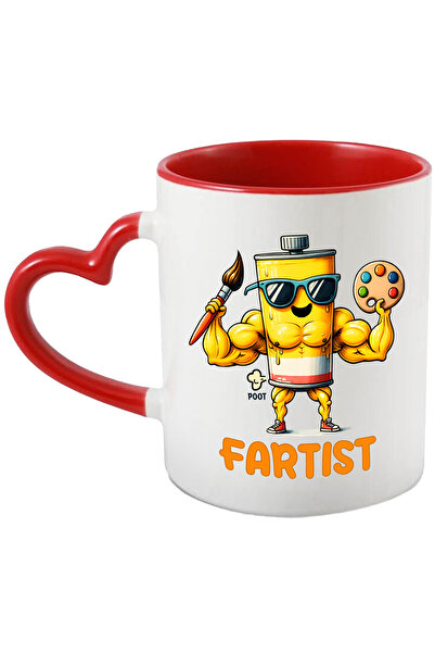 StoryGift Romania Cana cu mesajul "Fartist", profesie, ilustratie, munca, dedicare, pasiune, artis, Cu ,STG