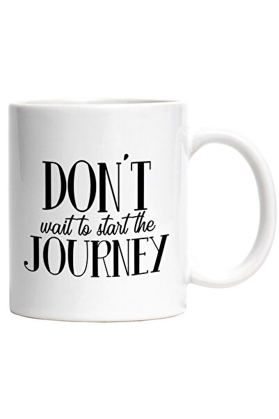 StoryGift Romania Cana cu textul "Don't wait to start the journey" - nu astep...