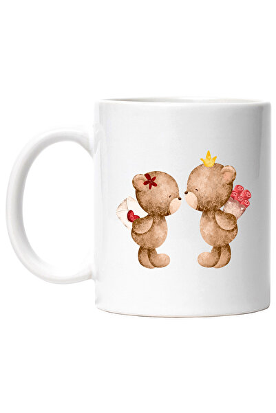 StoryGift Romania Cana Cu Ursuleti, Coroana, Buchet De Flori, Scrisoare, Mult...