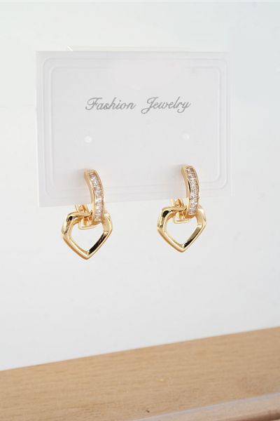 ARTEMİSİA Women's Vip Series Heart Model Earrings
