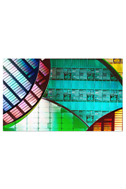 StoryGift Romania Tablou Canvas Wafer-uri De Siliciu Electronice Electronice,...