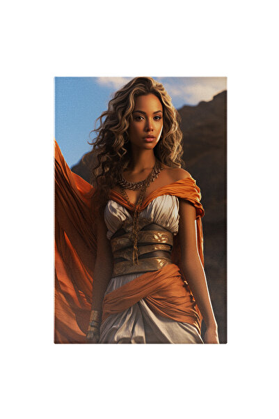 StoryGift Romania Tablou Canvas: Egipteanca In Stilul Lui Byonse Par Saten, L...