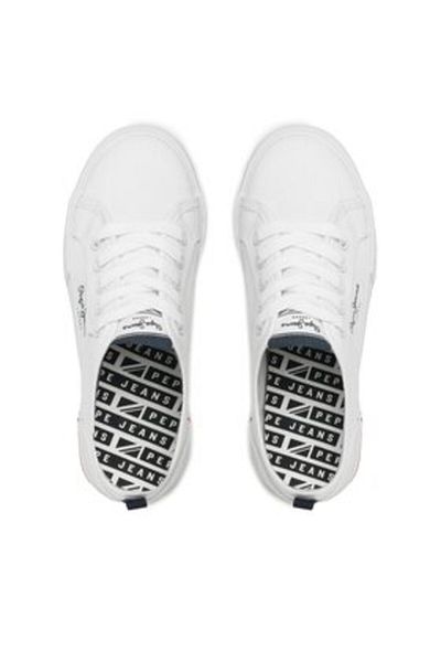 Pepe Jeans adidași pentru băieți PBS30549 albi