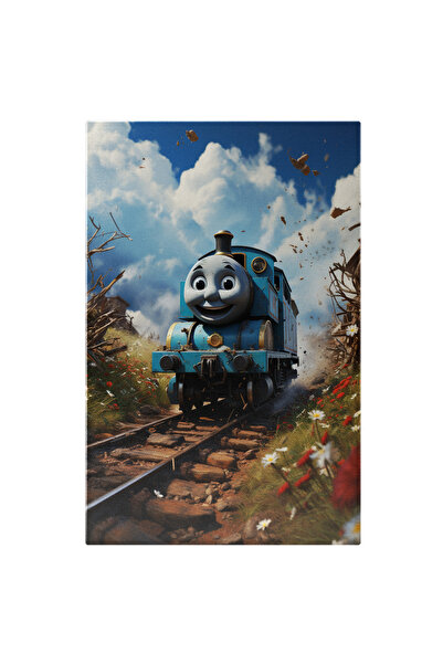 StoryGift Romania Tablou Canvas: Locomotiva Thomas Aflata Pe Sine In Pustieta...