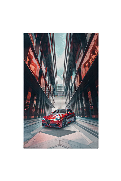 StoryGift Romania Tablou Canvas Masina Alfa Romeo Gta Parcata Intre Doua Clad...