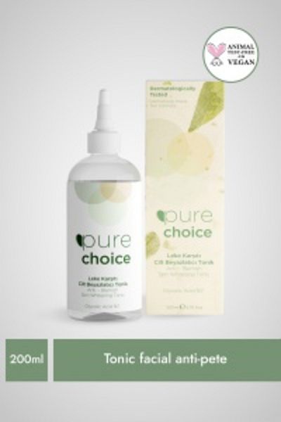 Pure Choice Tonic facial anti-pete și anti-roșeață testat dermatologic 200 ml