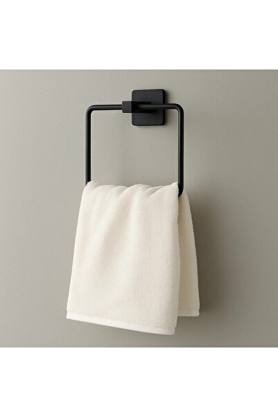 Sardıcı Havluluk Kare Yapışkanlı Siyah Havluluk Basit Montaj