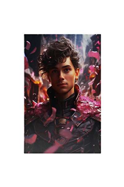 StoryGift Romania Tablou Canvas: Personaj Masculin Fantastic In Costum De Sup...