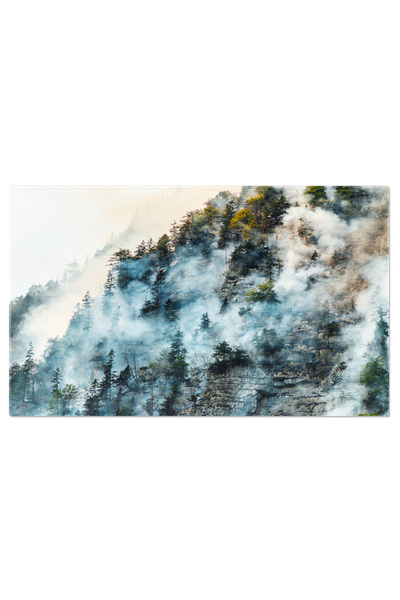 StoryGift Romania Tablou Canvas Stingerea Unui Incendiu De Padure Elicopter, ...