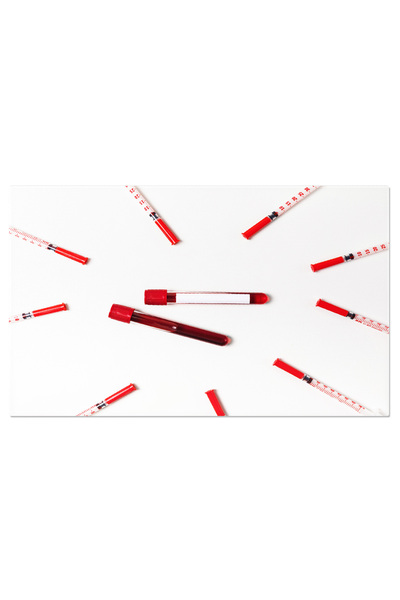 StoryGift Romania Tablou Canvas Analize Medicale: Probe De Sange Pentru Sanat...