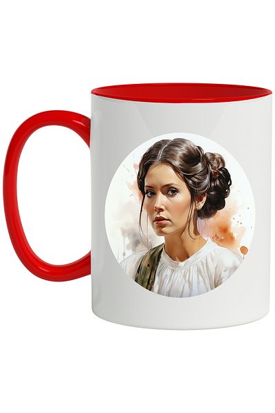 StoryGift Romania Leia Skywaker Mug, Princess, Star Wars, Sci Fi, Movie Lovers, M, With, STG
