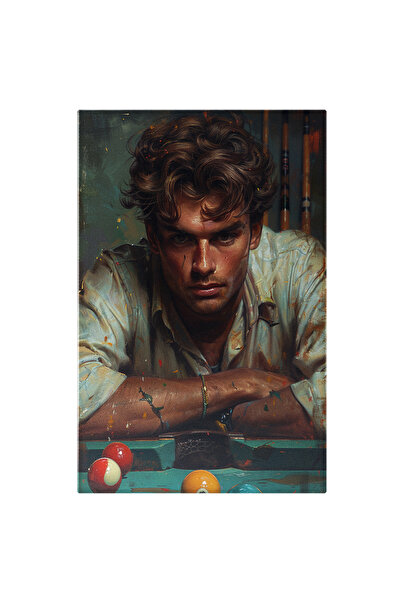 StoryGift Romania Tablou Canvas: Eșecul În Lovitura Mingilor În Ochii Unui Pa...